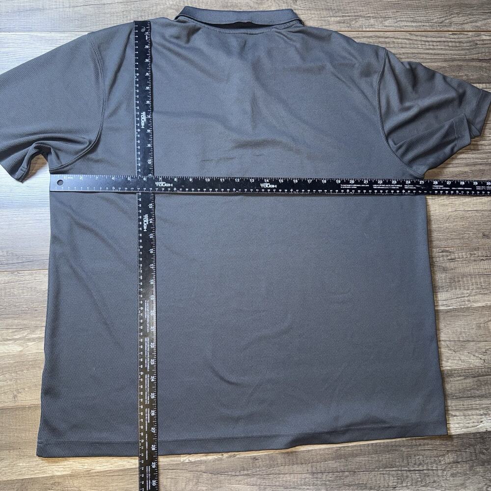 Carhartt Force Polo Shirt Mens Sz X-Large Gray Relaxed Fit Pocket Short Sleeve - Picture 5 of 5